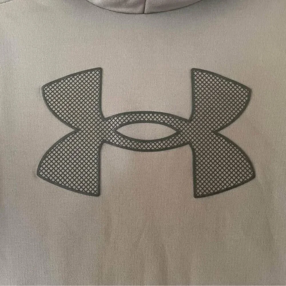 New Under Armour Boys Youth Size Medium Brown Hoodie